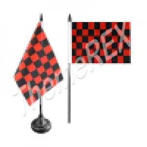 red-black-table-flag